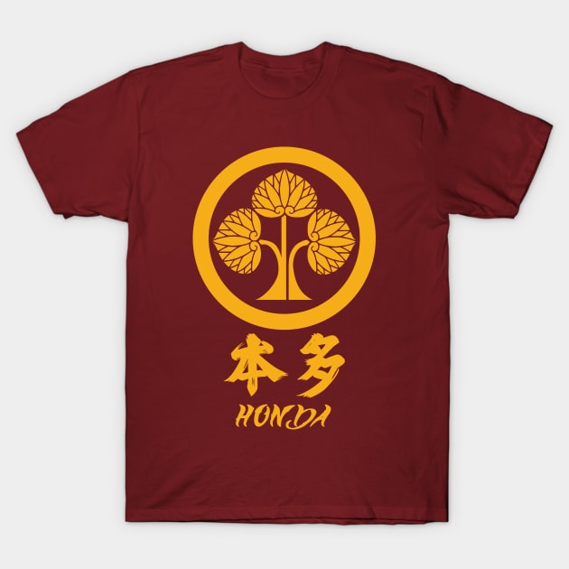 Honda Clan kamon T-Shirt by Blind Ninja